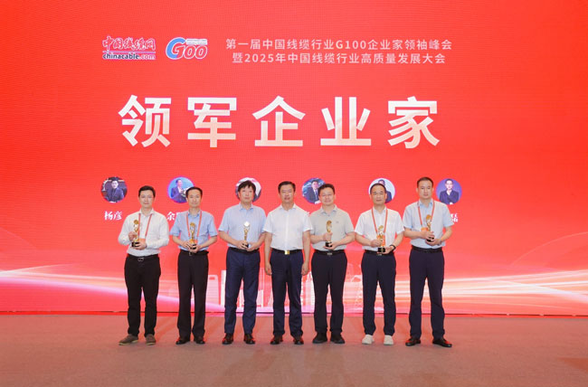 喜讯！民兴电缆总司理杨彦荣膺中国线缆行业“领军企业家”
